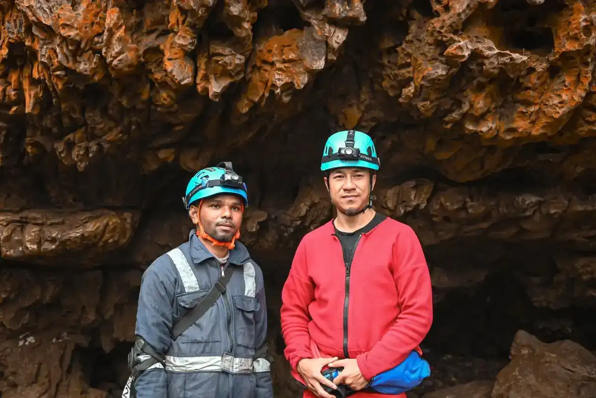Caving at Birthplace of Earth's Geologic Timeline